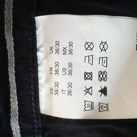 HUGO BOSS Skinny Fit  Black Candiani Denim Jeans 36x30 Italian Fabric Stretch‎ - Picture 8 of 8